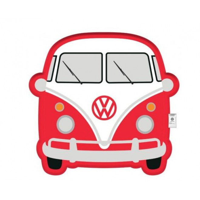 VW Retro Cushion (red volkswagen)