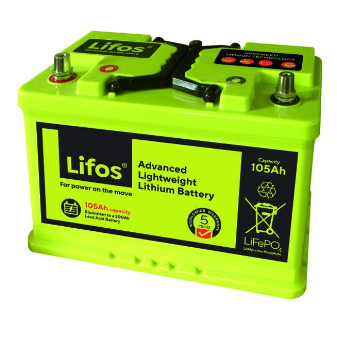 Lifos 105Ah Lithium Battery