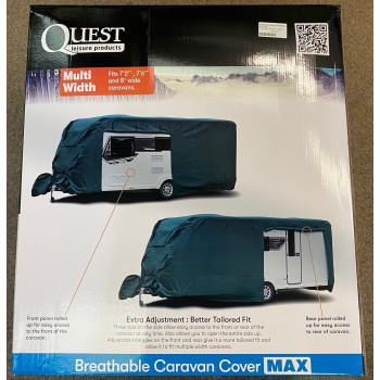 Quest Breathable Caravan Cover 19 – 21 ft