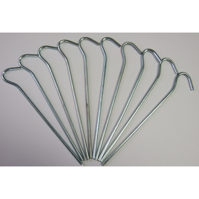 7" (18cm) Wire Peg Pack of 10