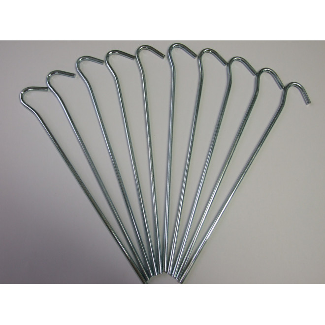 9.5" (24cm) Wire Peg Pack of 10