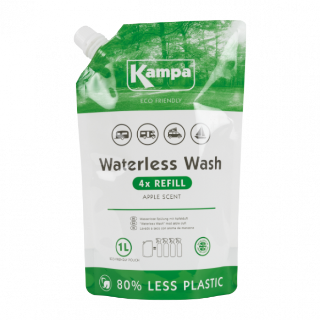 Kampa Waterless Wash 1L Eco Pouch