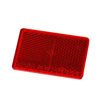 R170 Rectangle Reflector Red