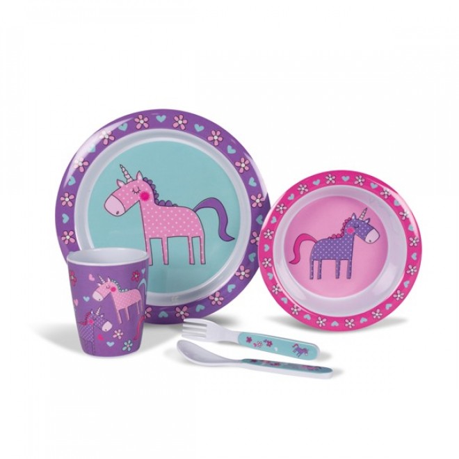 Kampa Unicorns Children's Dining Set 
