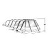 Outwell Harrier 6SATC Front Tent Awning